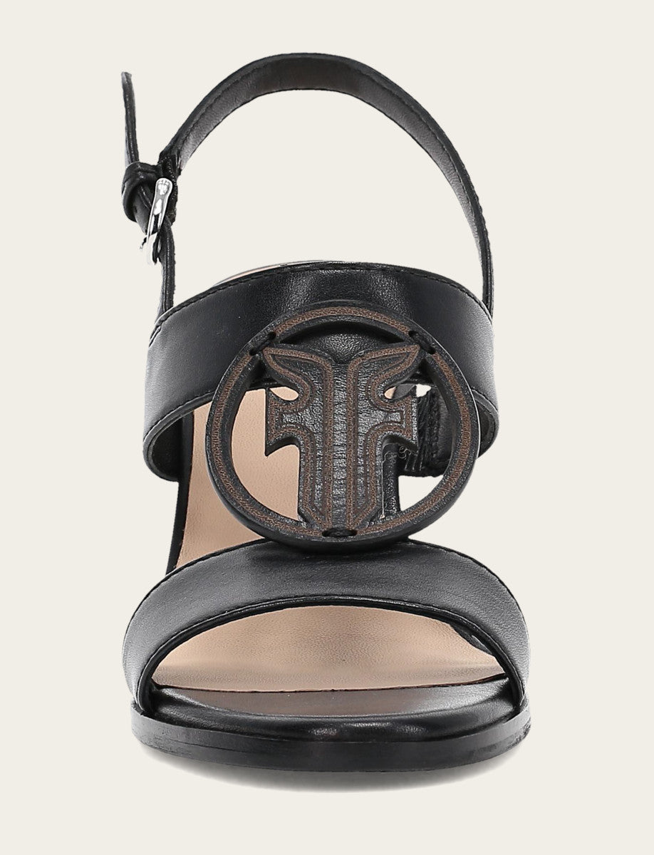 Women's Black Rachel Logo Sandals | Frye Black