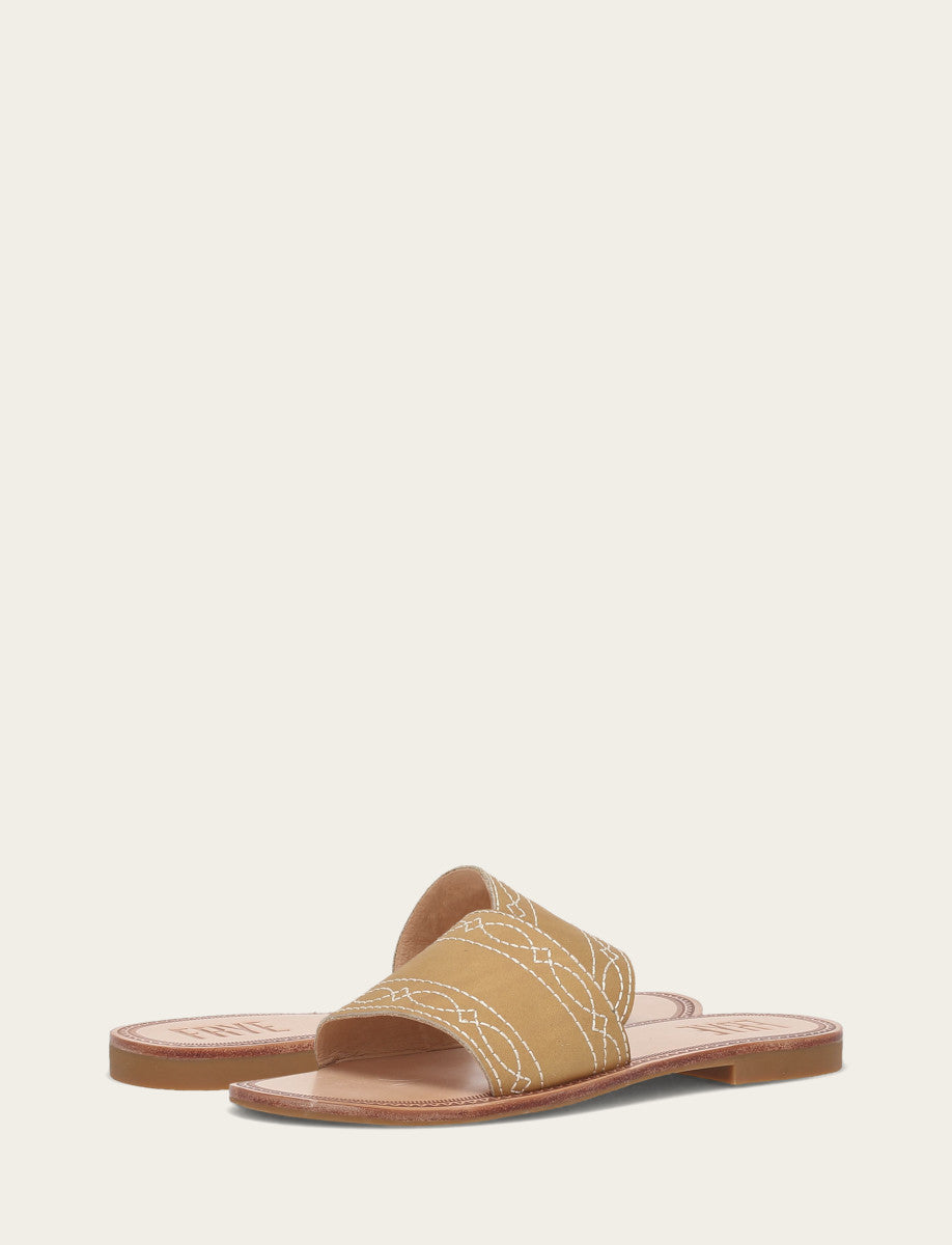 Women's Banana Ava Woodstock Slide Sandals | Frye Banana