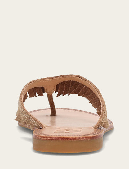 Women's Almond Ava Fringe Sandals | Frye Almond