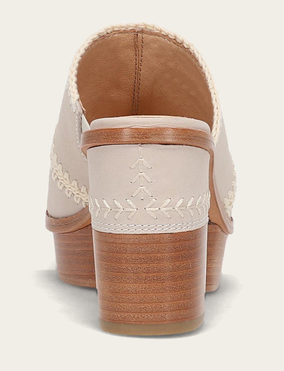 Women's Ivory Pipa Crochet Platform Sandals | Frye Ivory
