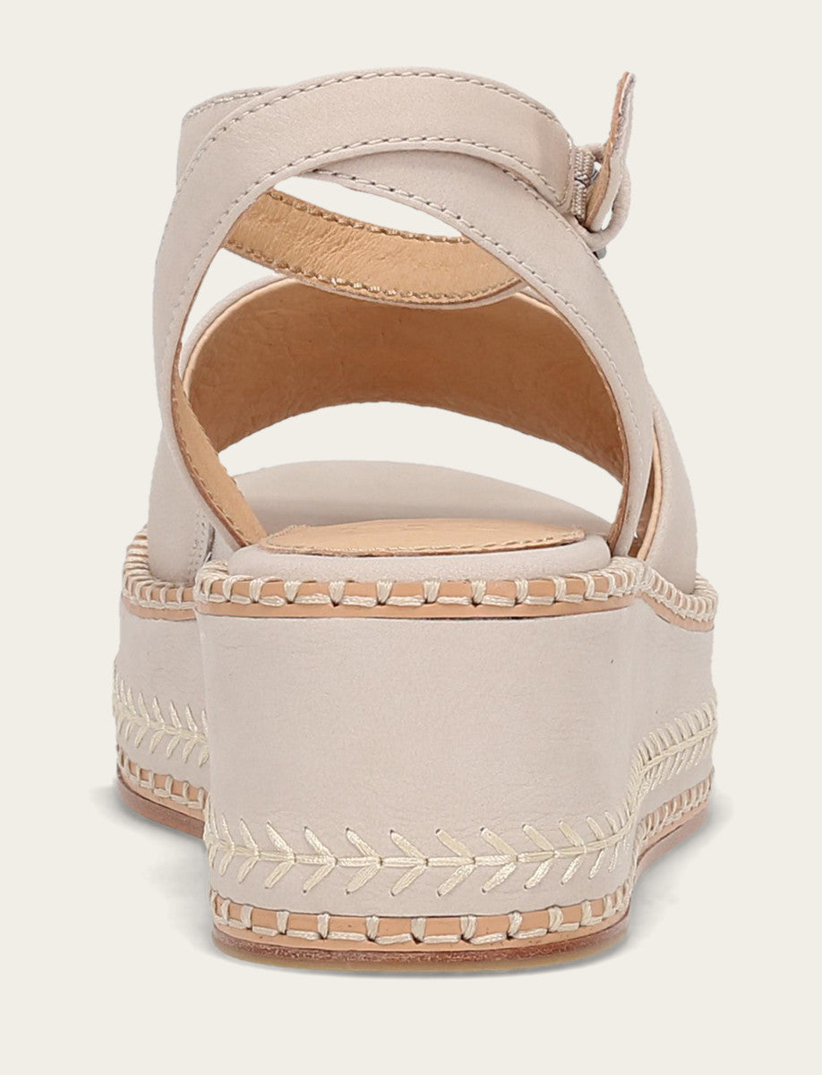 Women's Ivory Joy Ankle Strap Platform Sandals | Frye Ivory