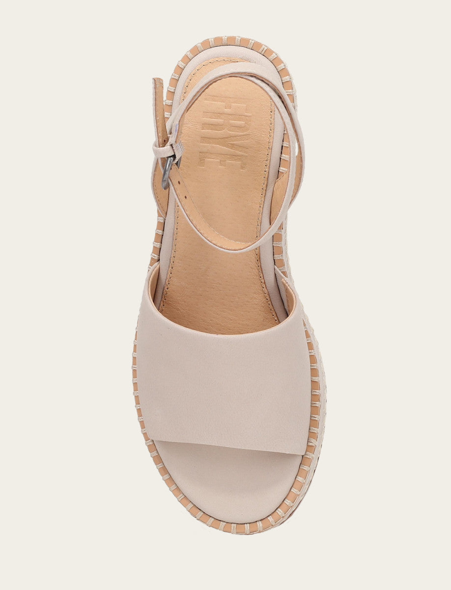 Women's Ivory Joy Ankle Strap Platform Sandals | Frye Ivory