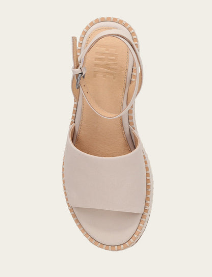 Women's Ivory Joy Ankle Strap Platform Sandals | Frye Ivory