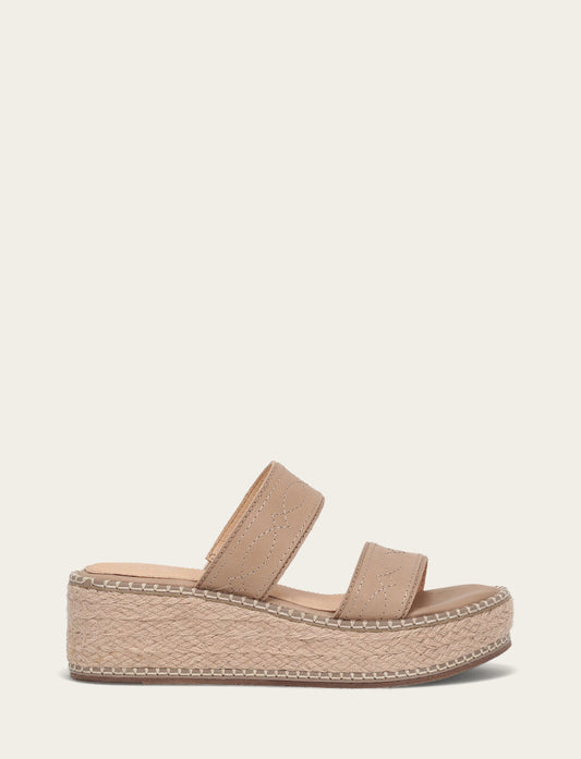 Women's Clay Joy Woodstock 2 Band Platform Slide Sandals | Frye Clay