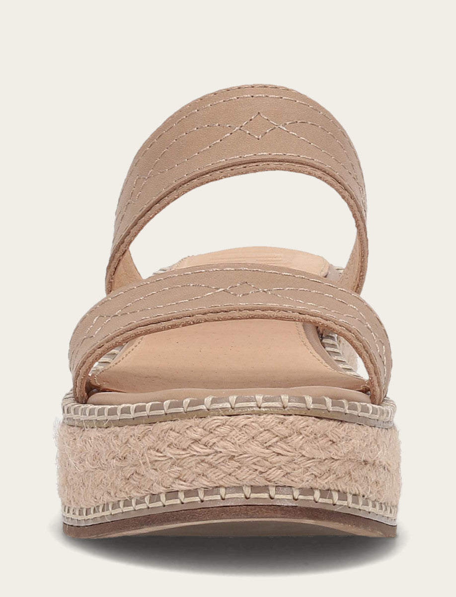 Women's Clay Joy Woodstock 2 Band Platform Slide Sandals | Frye Clay