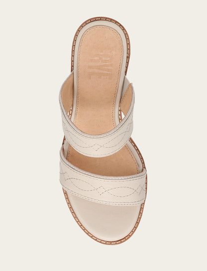 Women's Ivory Pipa Woodstock 2 Band Platform Sandals | Frye Ivory
