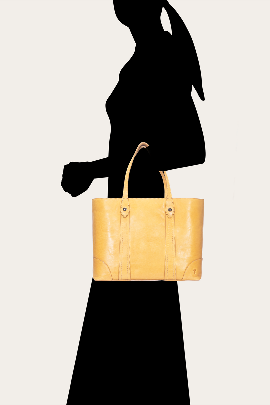 Women's Melissa Shopper Handbag | Frye Mustard