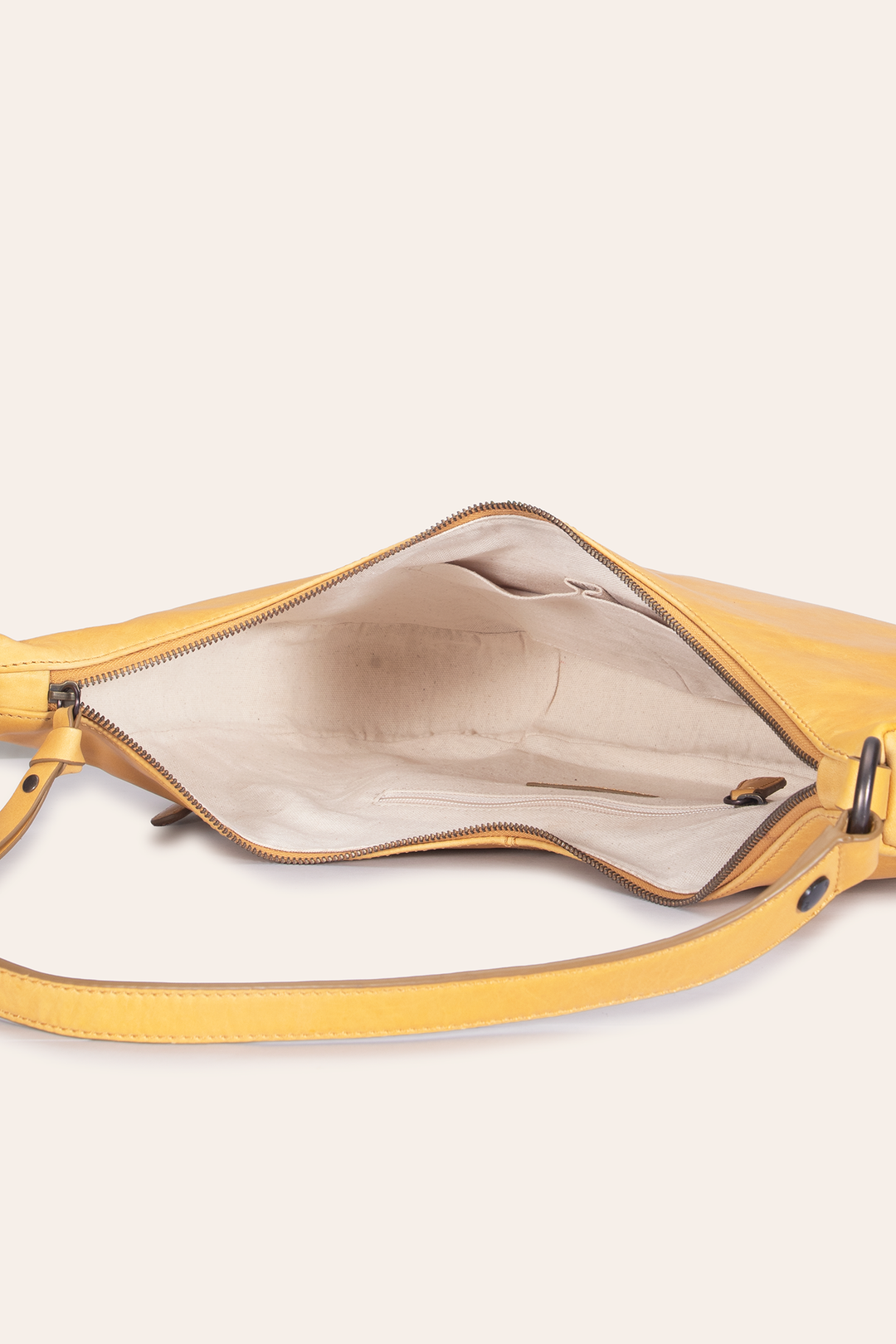 Women's Melissa Crescent Hobo Handbag | Frye Mustard