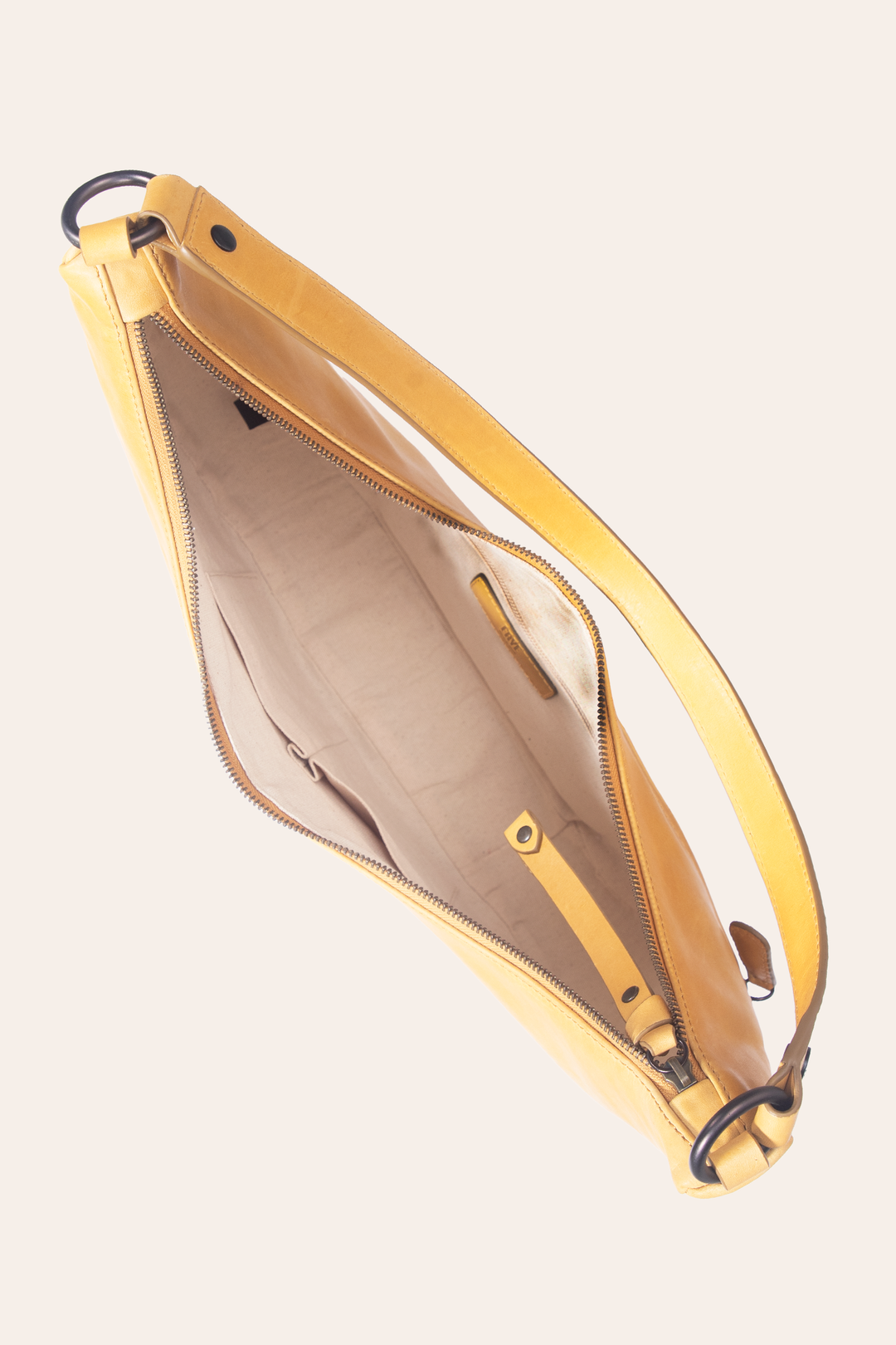 Women's Melissa Crescent Hobo Handbag | Frye Mustard