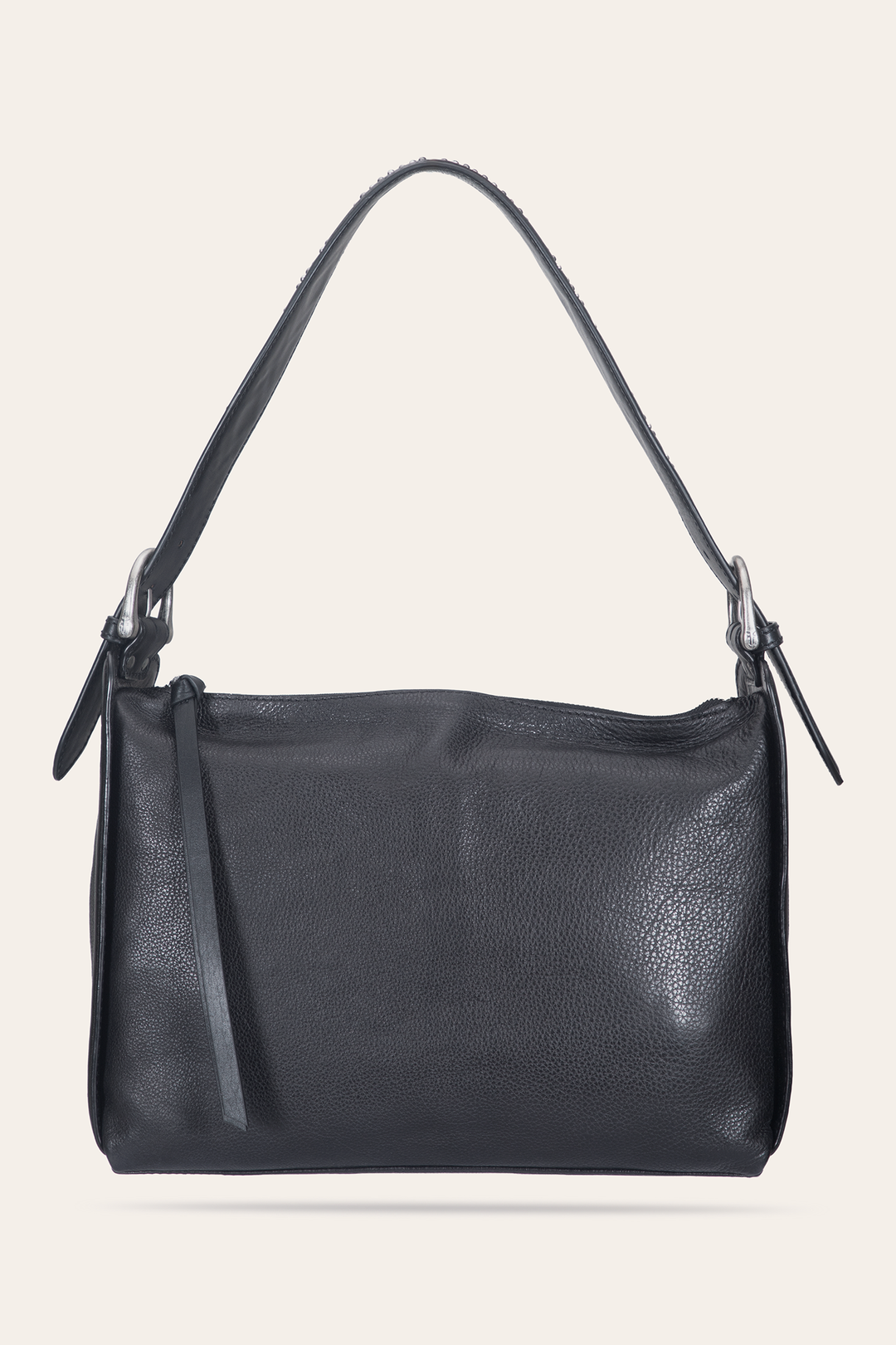 Women's Black Carla Studded Shoulder Bag | Frye Black
