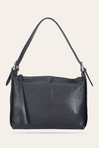 Women's Black Carla Studded Shoulder Bag | Frye Black