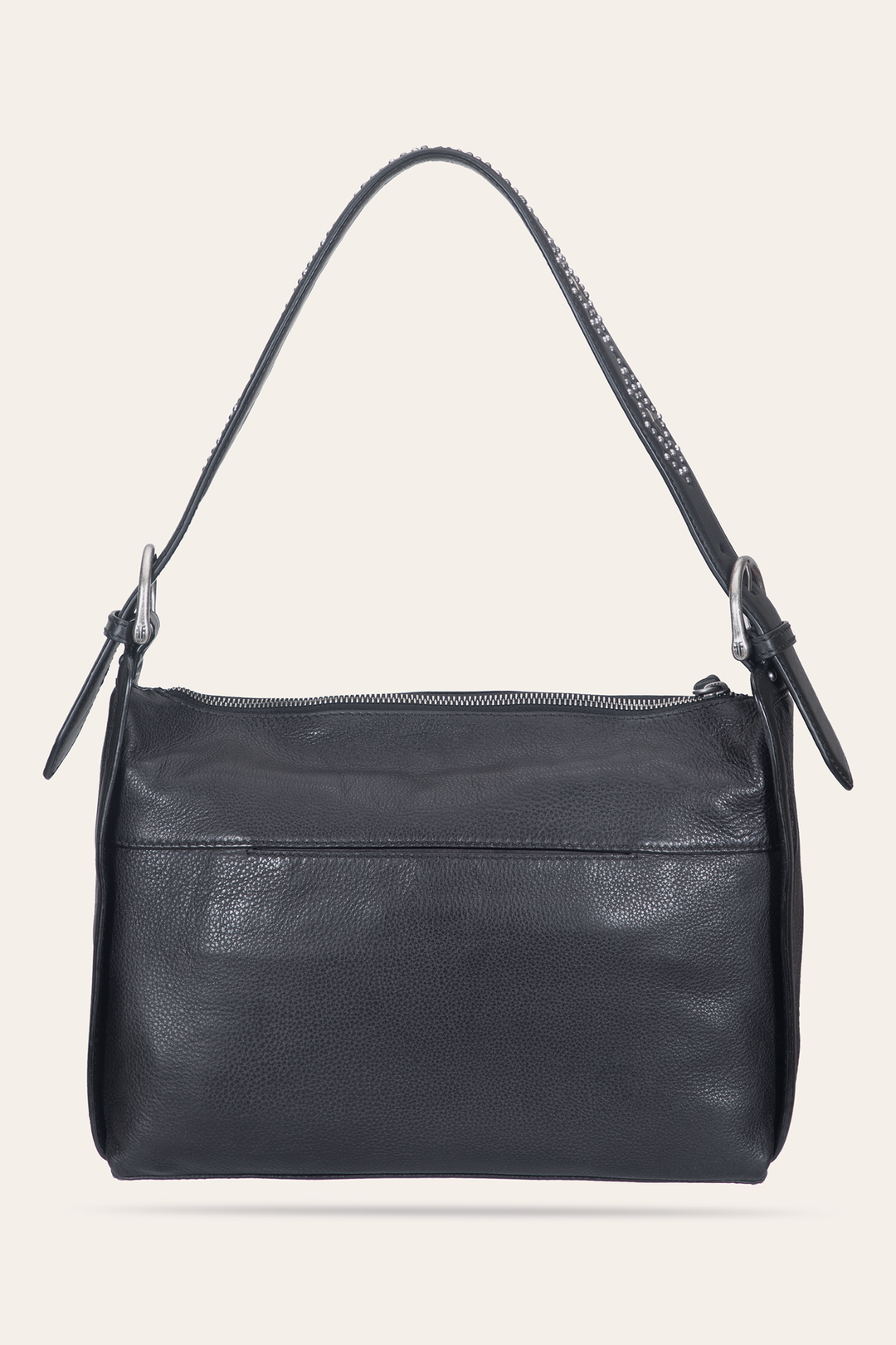 Women's Black Carla Studded Shoulder Bag | Frye Black