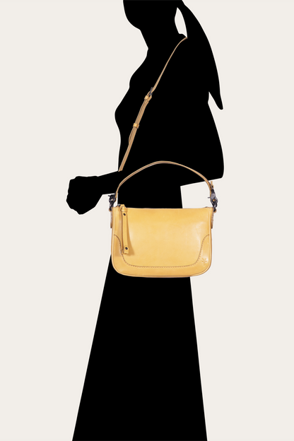 Women's Melissa Crossbody Bag | Frye Mustard