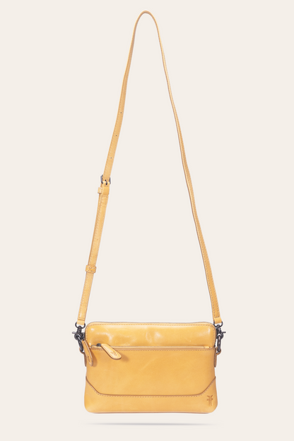 Women's Melissa Wristlet Crossbody Bag | Frye Mustard