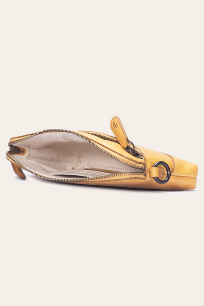 Women's Melissa Wristlet Crossbody Bag | Frye Mustard