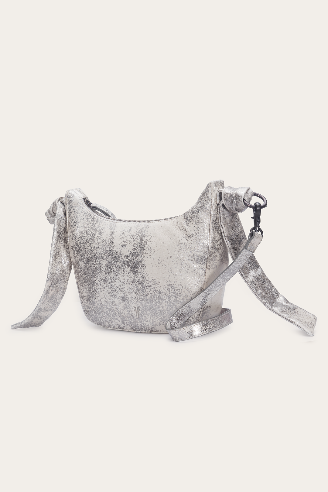 Women's Nora Crossbody Bag | Frye Cream Metallic