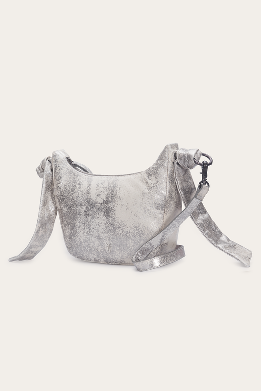 Women's Nora Crossbody Bag | Frye Cream Metallic