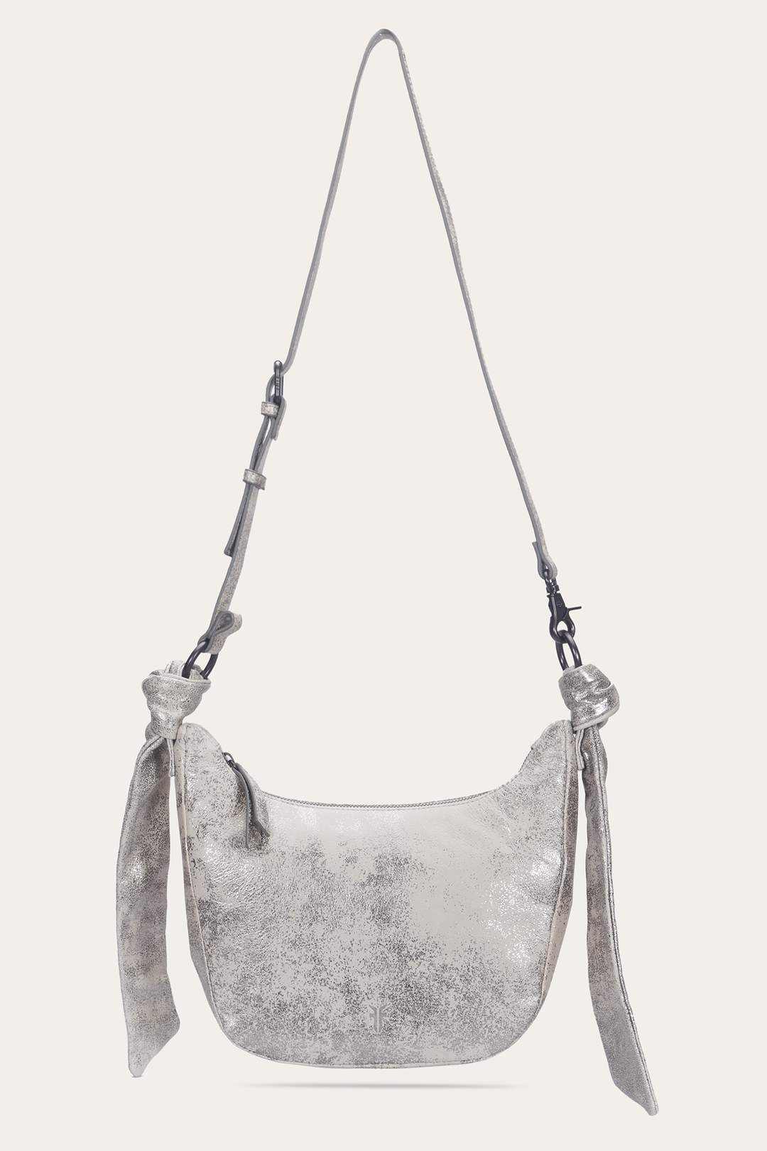 Women's Nora Crossbody Bag | Frye Cream Metallic