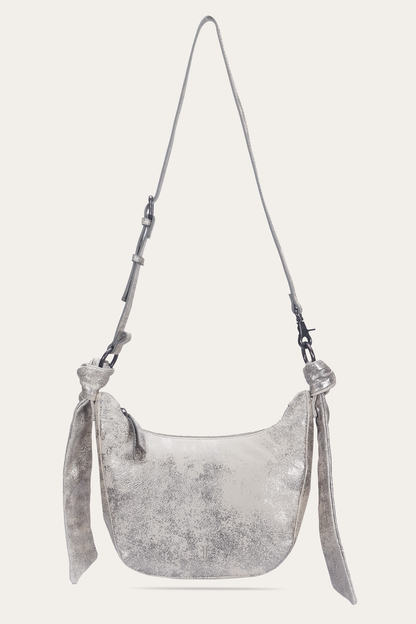 Women's Nora Crossbody Bag | Frye Cream Metallic