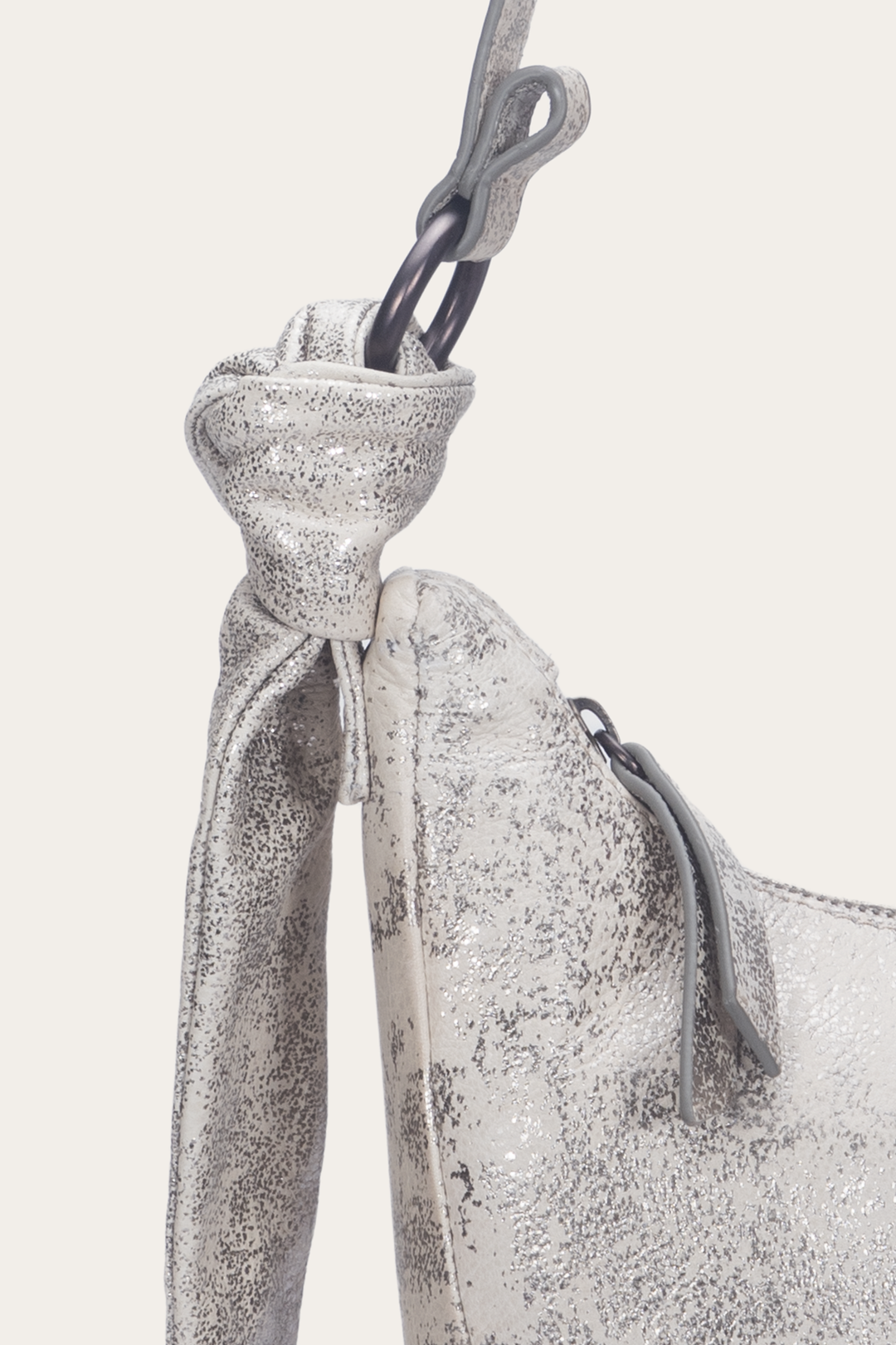 Women's Nora Crossbody Bag | Frye Cream Metallic