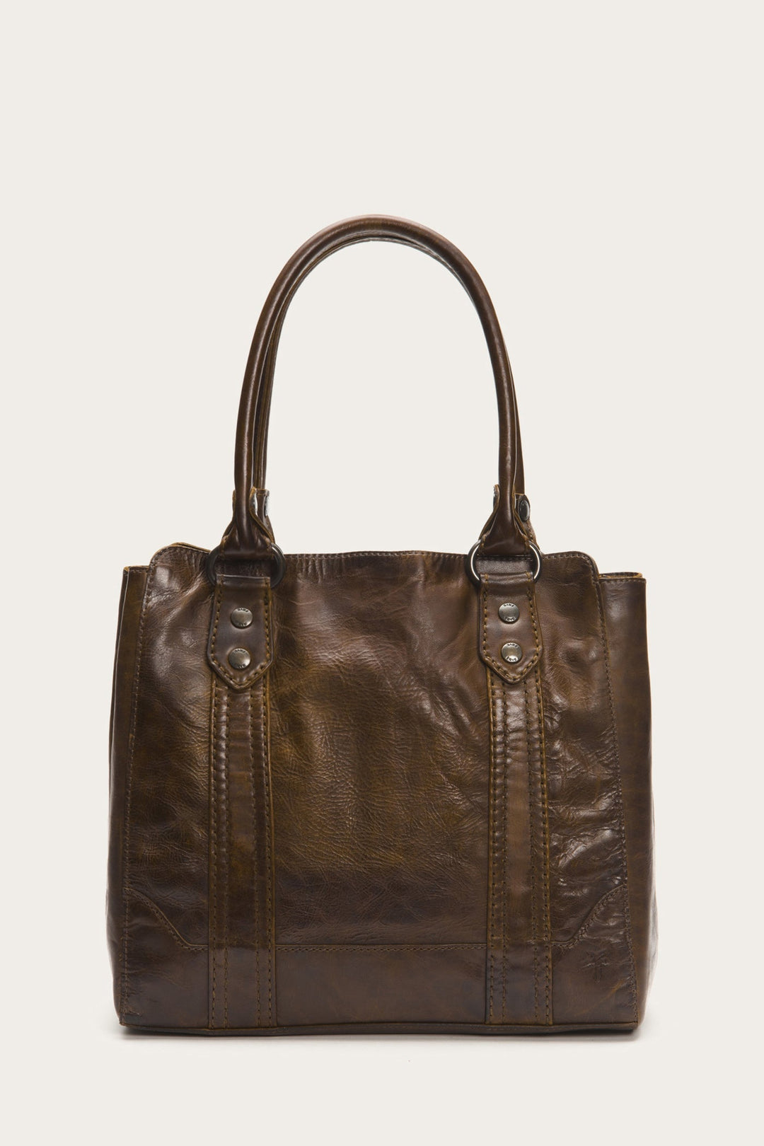 Melissa Dark Brown Tote | Frye Dark Brown