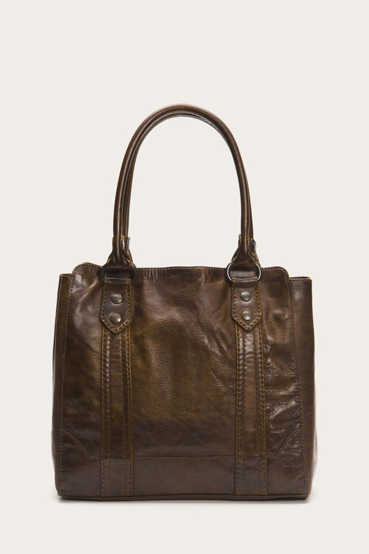 Melissa Dark Brown Tote | Frye Dark Brown