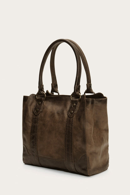 Melissa Dark Brown Tote | Frye Dark Brown