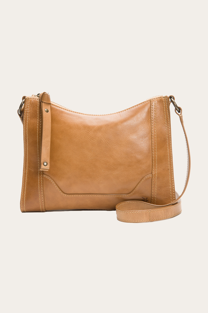 Melissa Zip Crossbody in Beige | Frye Beige