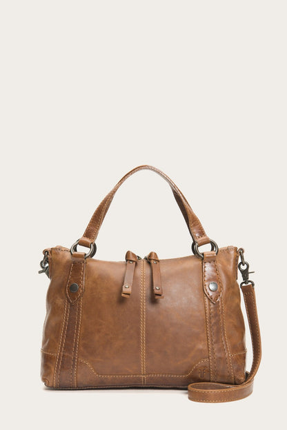 Melissa Cognac Medium Crossbody | Frye Cognac