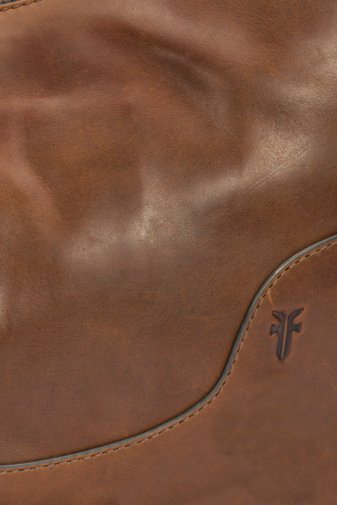Melissa Cognac Crescent Hobo | Frye Cognac