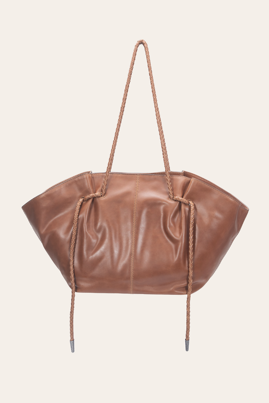 Cognac Caroline Shopper | Frye Cognac
