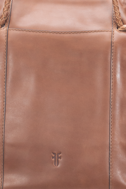 Cognac Caroline Shopper | Frye Cognac