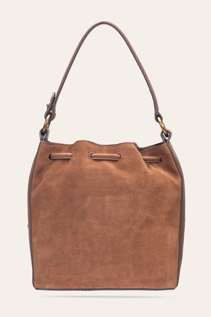 Cognac Melissa Floral Convertible Bucket | Frye Cognac