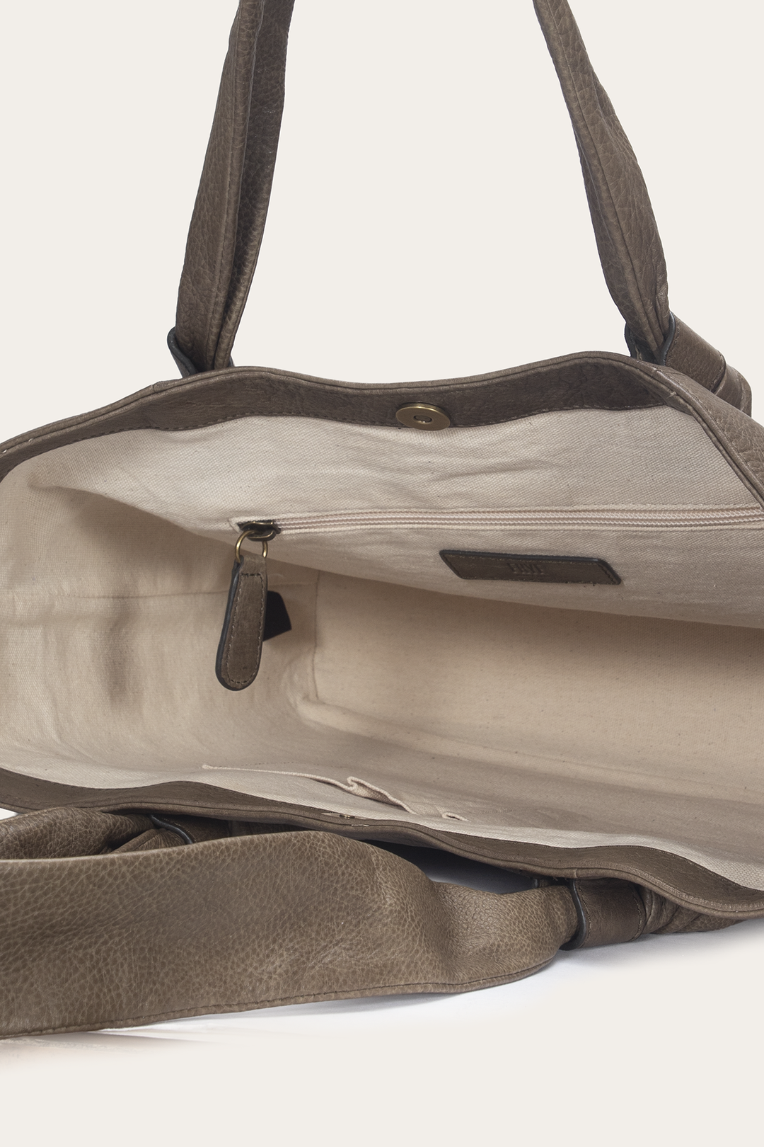 Dusty Olive Nora Knotted Tote | Frye Dusty Olive