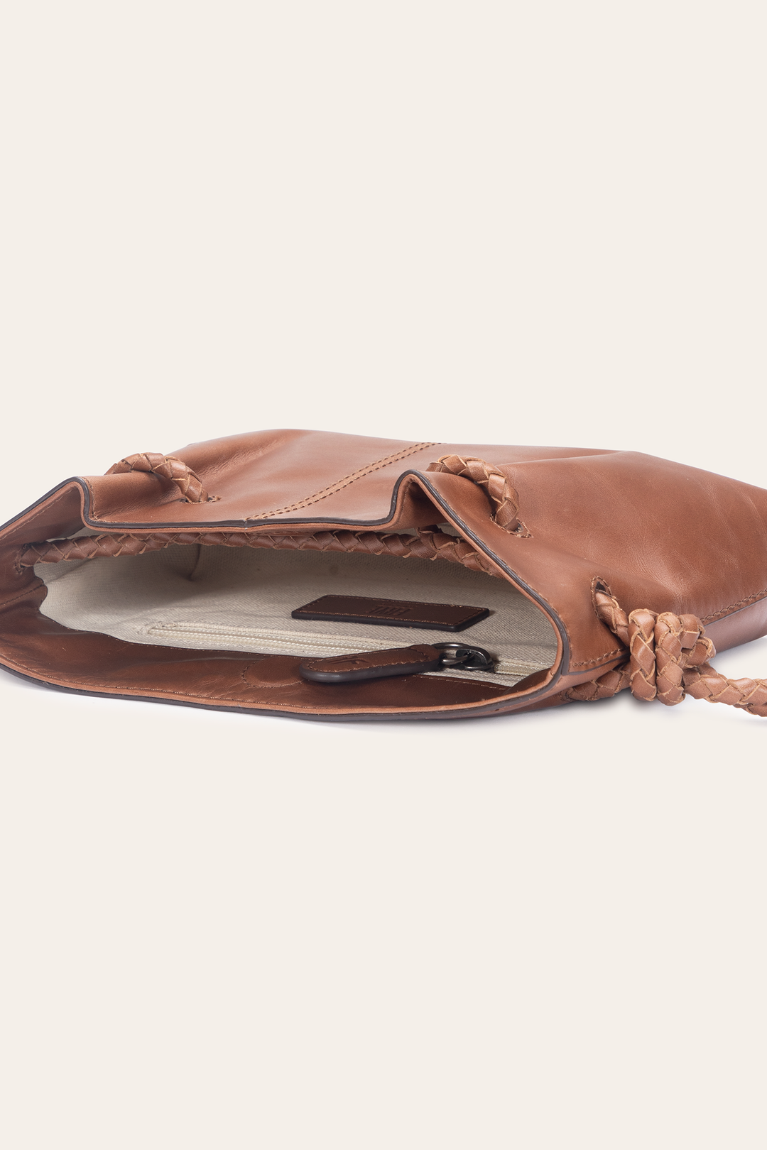 Cognac Caroline Wristlet Clutch | Frye Cognac