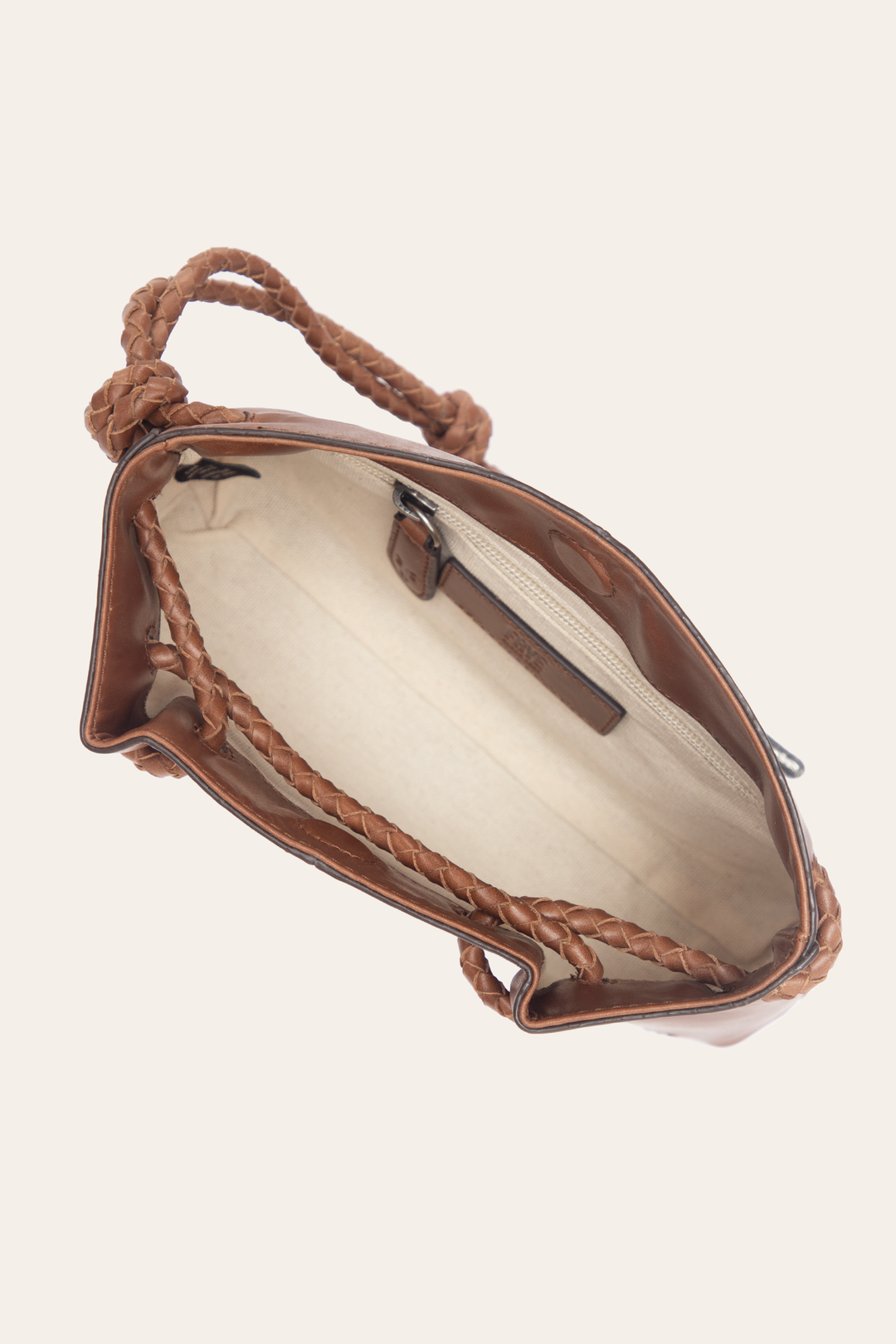 Cognac Caroline Wristlet Clutch | Frye Cognac