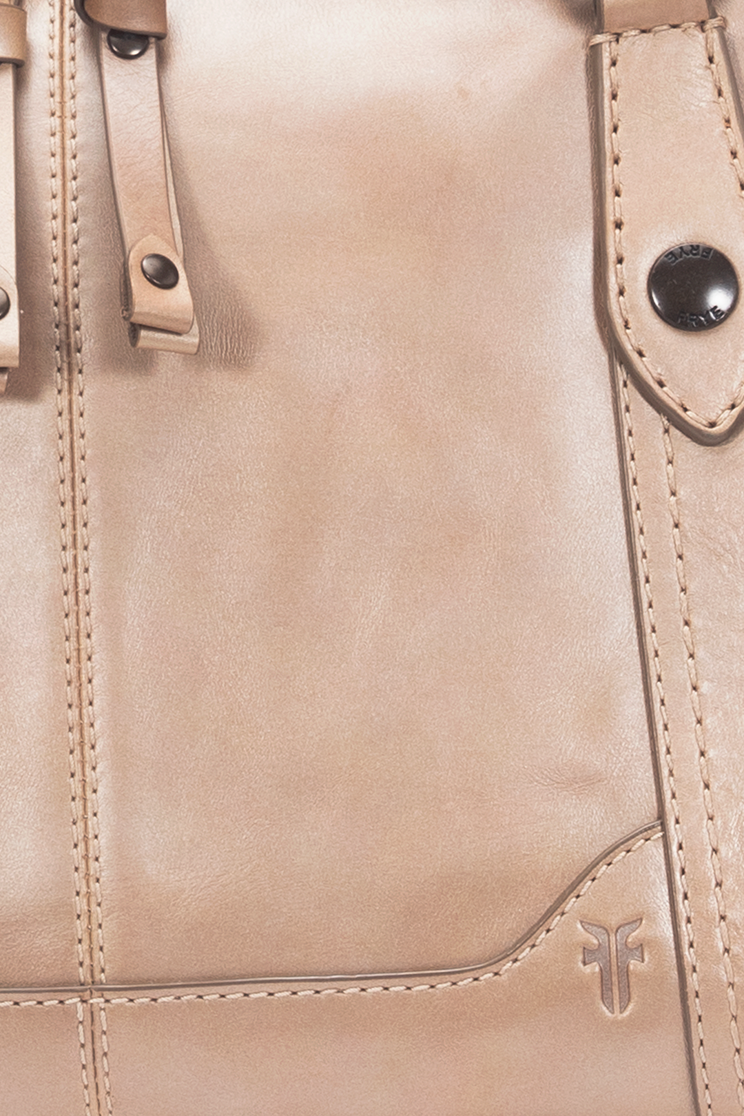 Light Bronze Melissa Medium Satchel | Frye Light Bronze