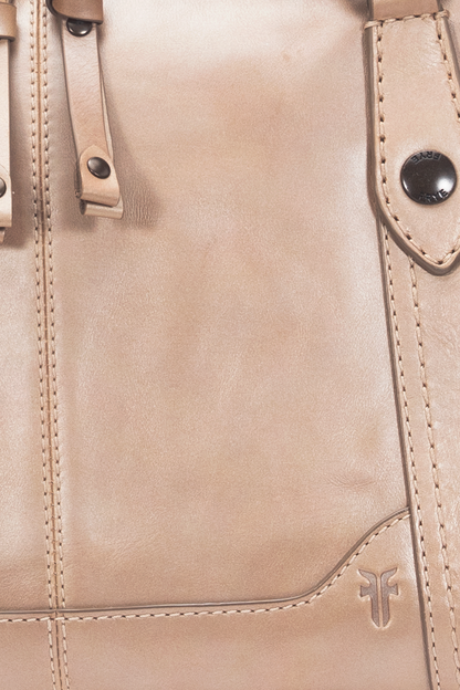 Light Bronze Melissa Medium Satchel | Frye Light Bronze