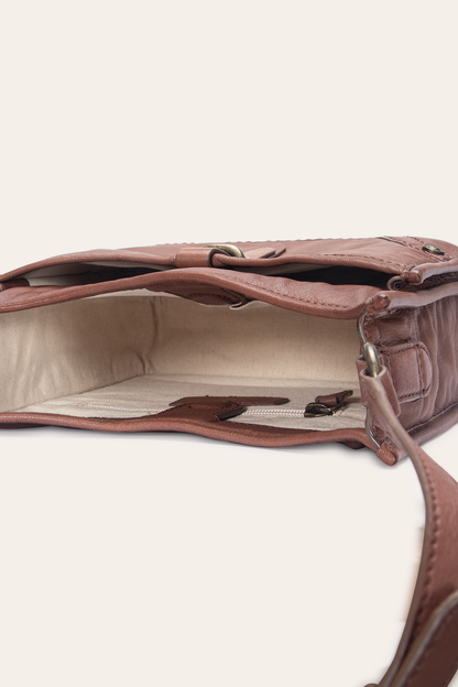 Campus Cognac Crossbody | Frye Cognac