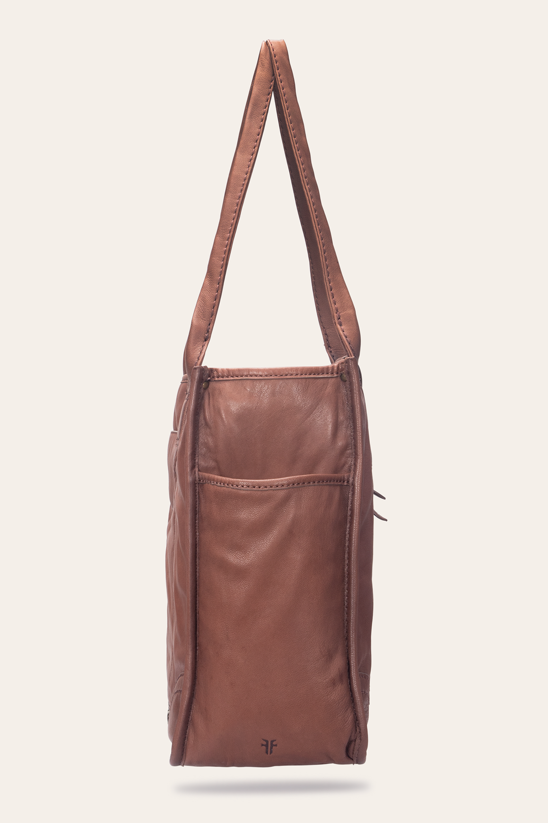 Campus Cognac Tote | Frye Cognac
