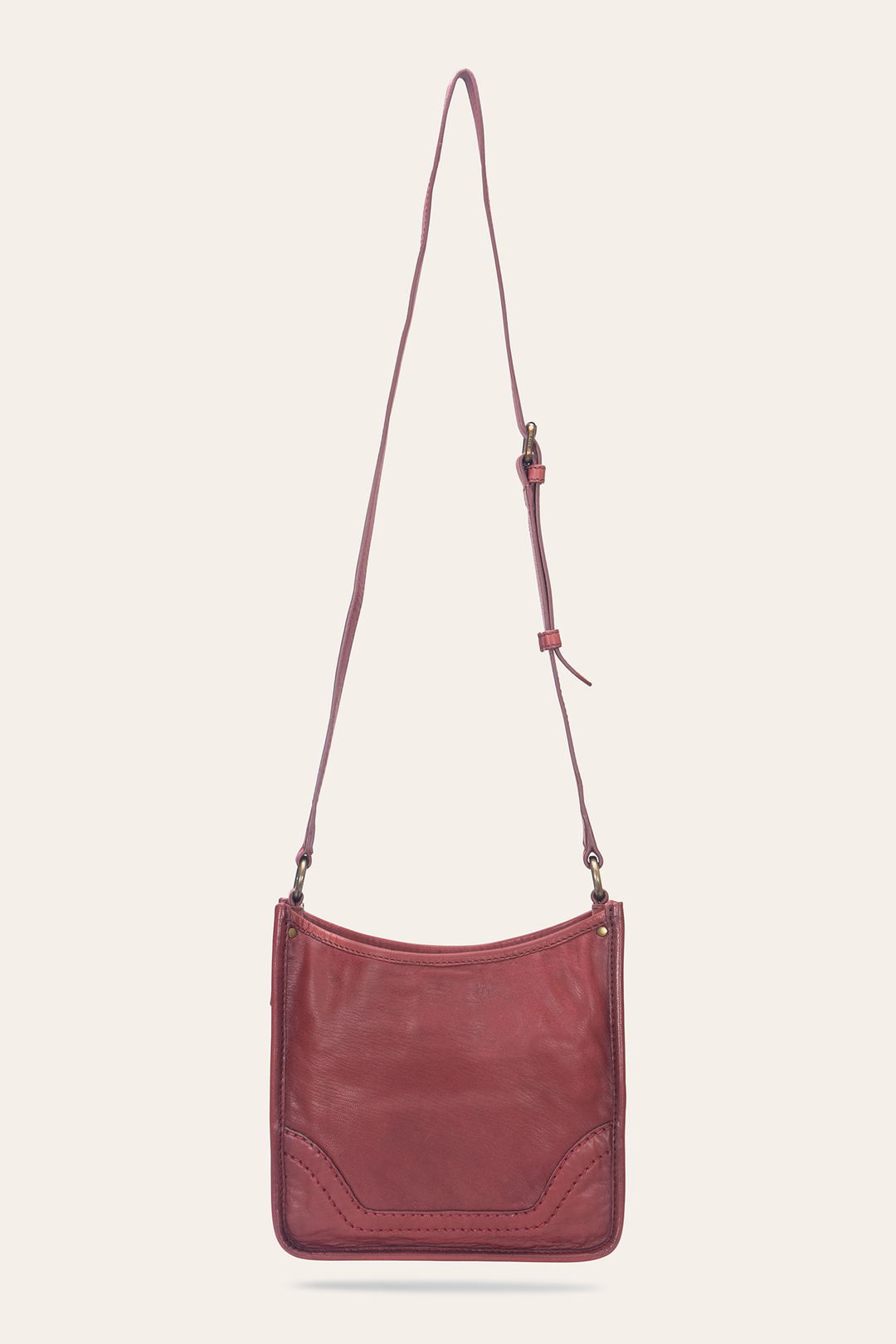 Campus Burgundy Crossbody | Frye Burgundy