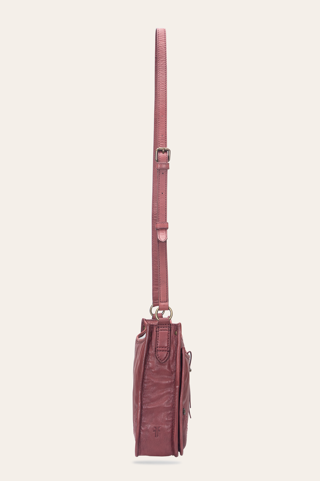 Campus Burgundy Crossbody | Frye Burgundy