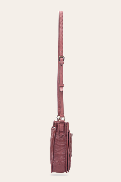 Campus Burgundy Crossbody | Frye Burgundy