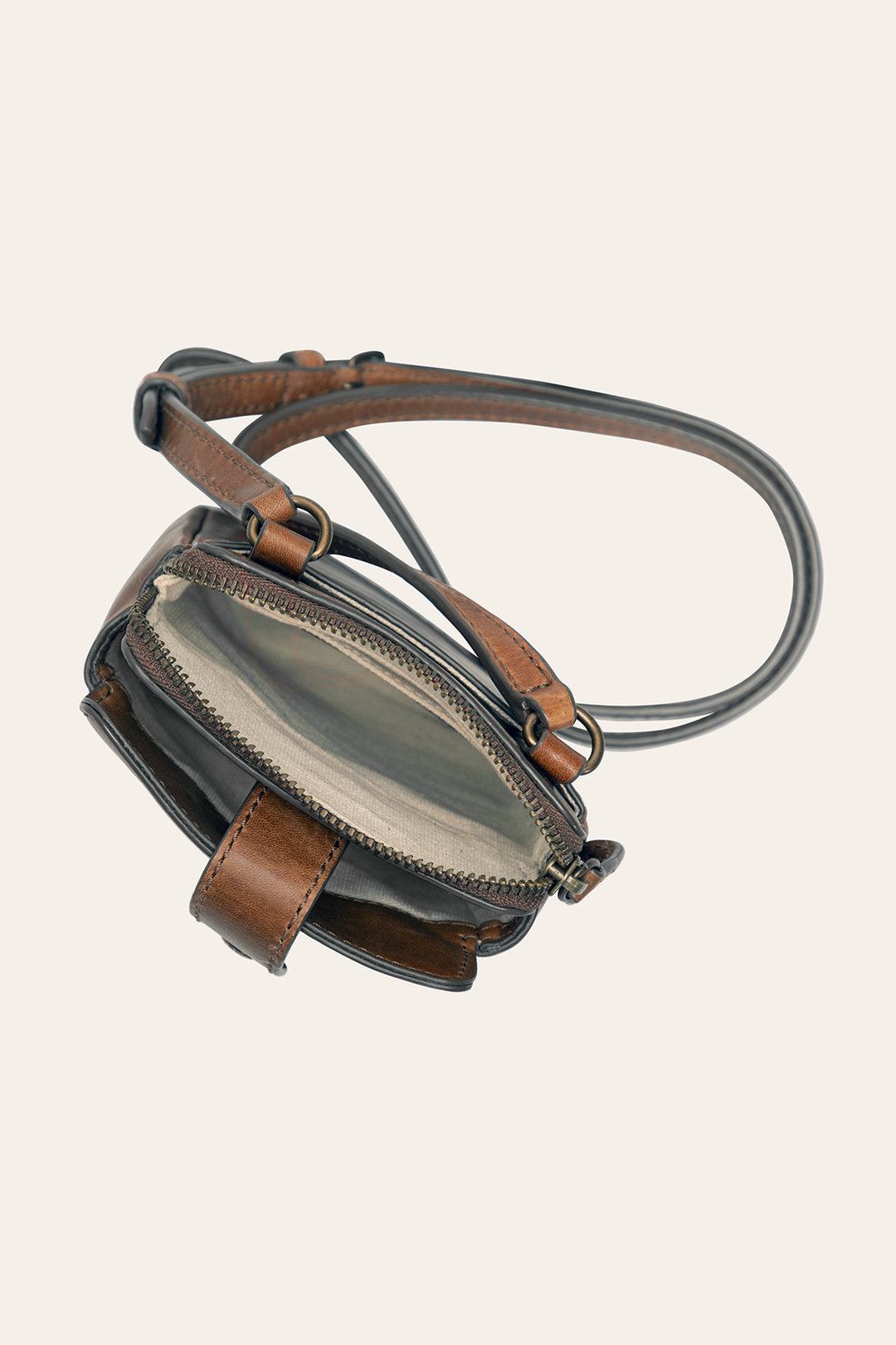 Melissa Cognac Phone Crossbody | Frye Cognac