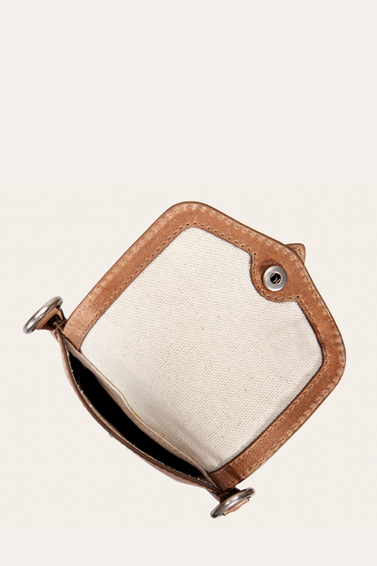 Melissa Beige Phone Pouch | Frye Beige