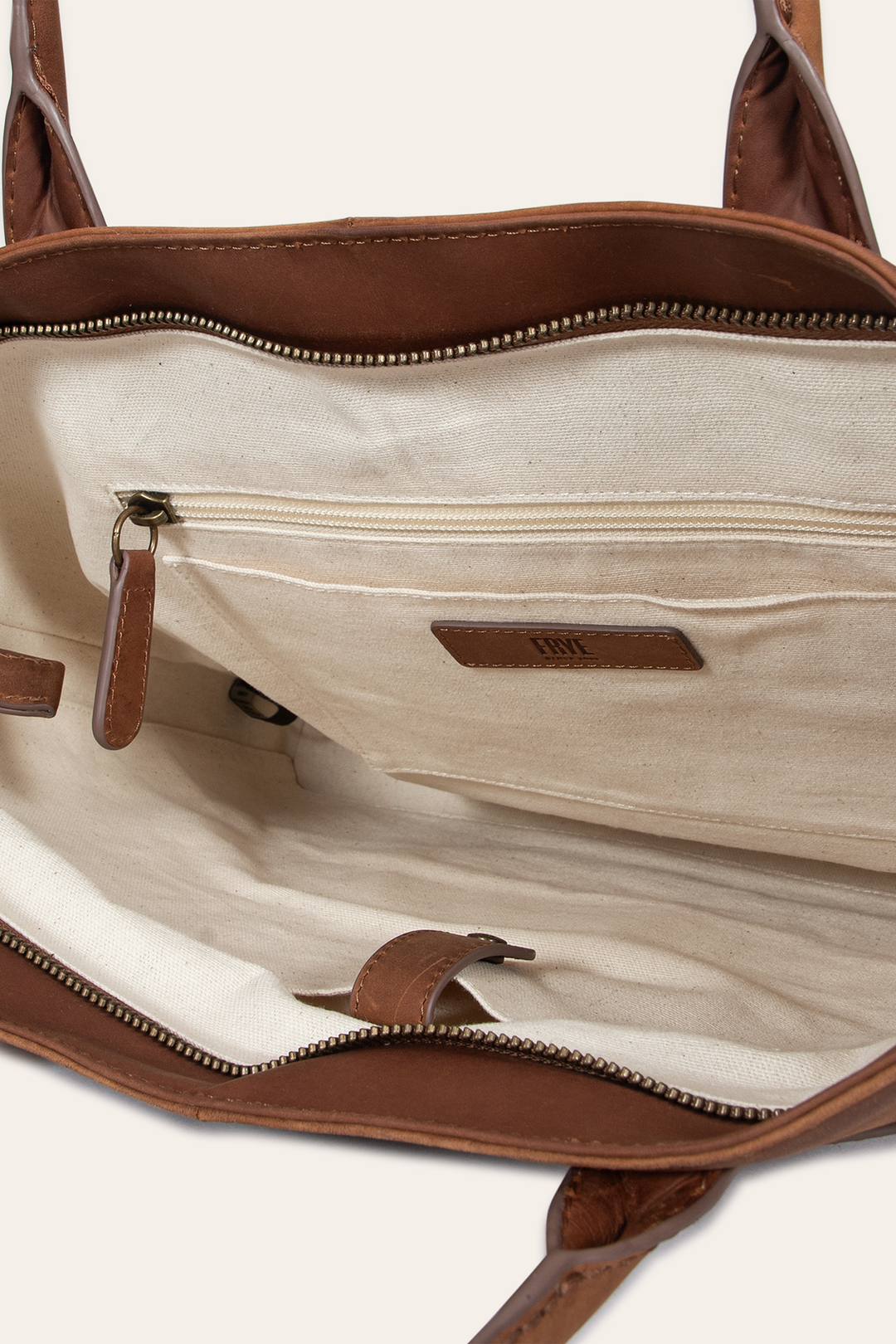 Veronica Cognac Tote | Frye Cognac