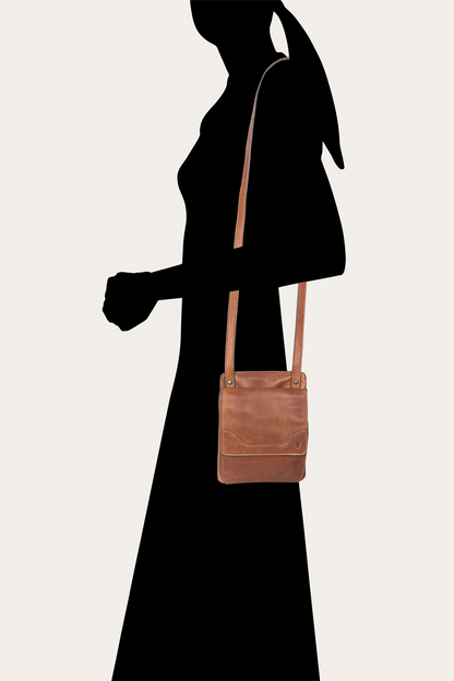 Melissa Cognac Sling | Frye Cognac