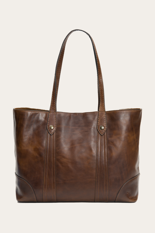 Melissa Dark Brown Shopper | Frye Dark Brown