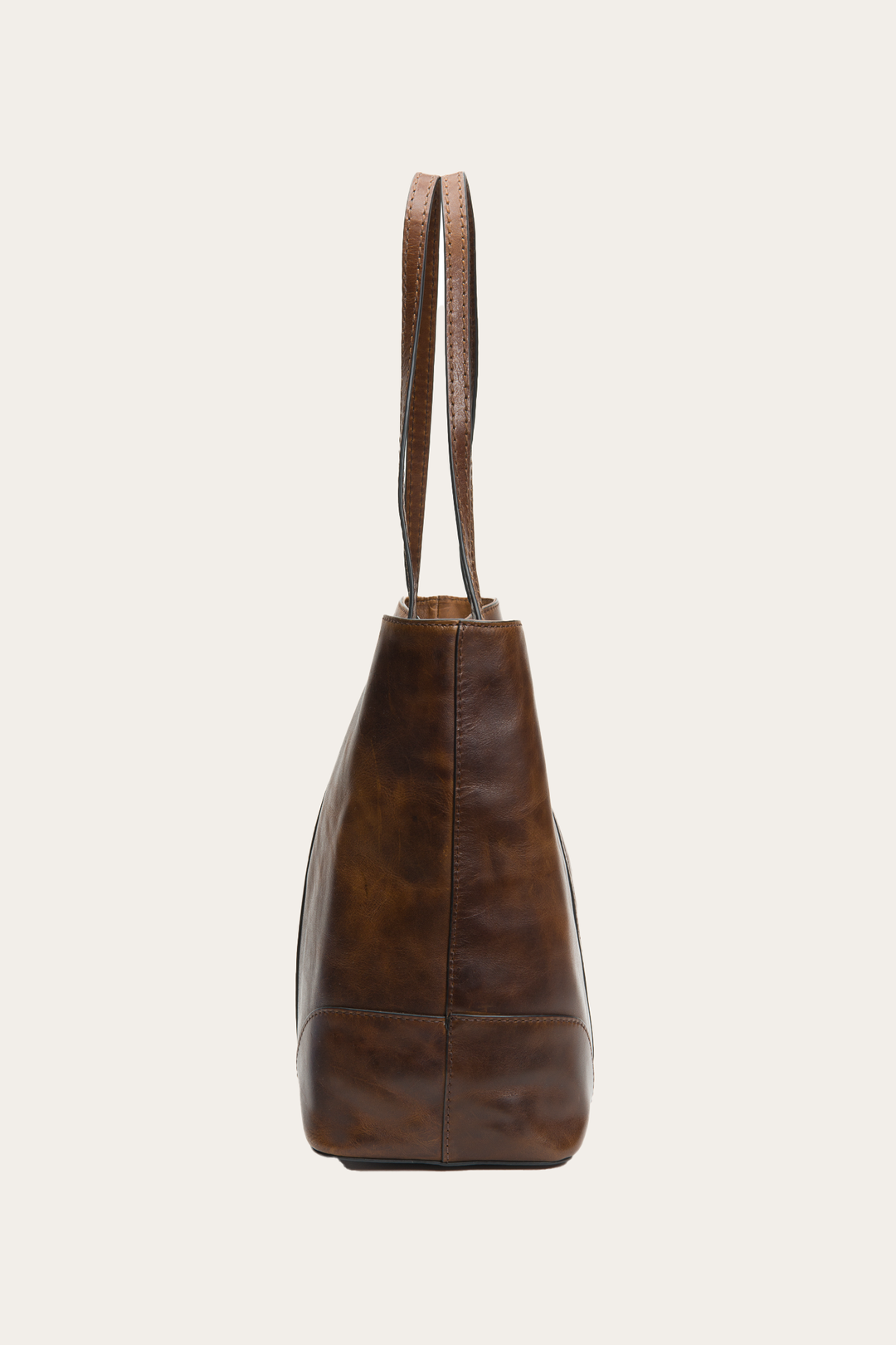 Melissa Dark Brown Shopper | Frye Dark Brown