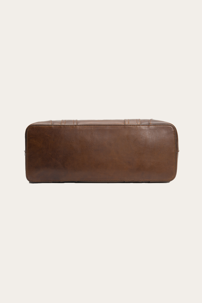 Melissa Dark Brown Shopper | Frye Dark Brown